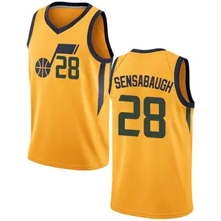 Men's Brice Sensabaugh Utah Jazz Gold Jersey - Statement Edition - Swingman