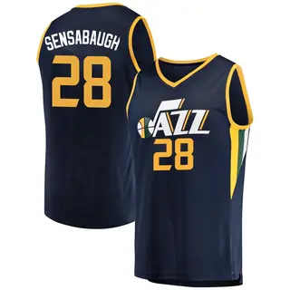 Men's Brice Sensabaugh Utah Jazz Navy Jersey - Icon Edition - Fast Break