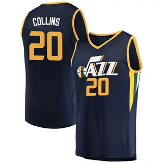 Men's John Collins Utah Jazz Navy Jersey - Icon Edition - Fast Break