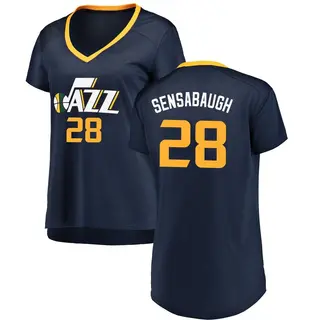 Women's Brice Sensabaugh Utah Jazz Navy Jersey - Icon Edition - Fast Break