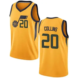 Youth John Collins Utah Jazz Gold Jersey - Statement Edition - Swingman